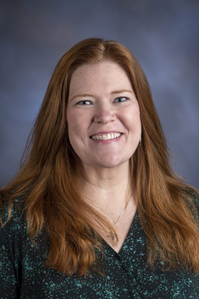 headshot of Christine Matthews, CScD, CCC SLP