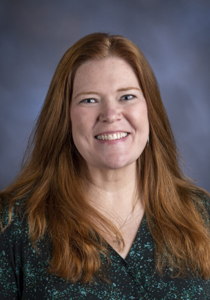 headshot of Christine Matthews, CScD, CCC SLP